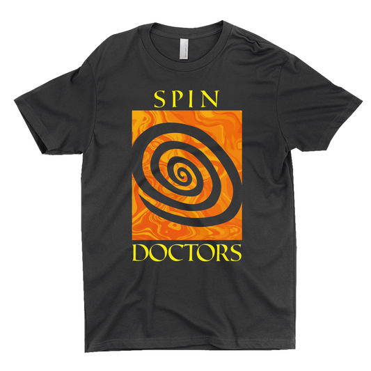 Spin Doctors Orange Swirl T-Shirt